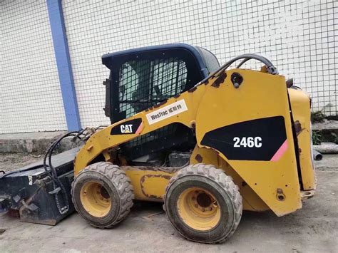 1999 246 catipilar skid steer|cat 246c weight.